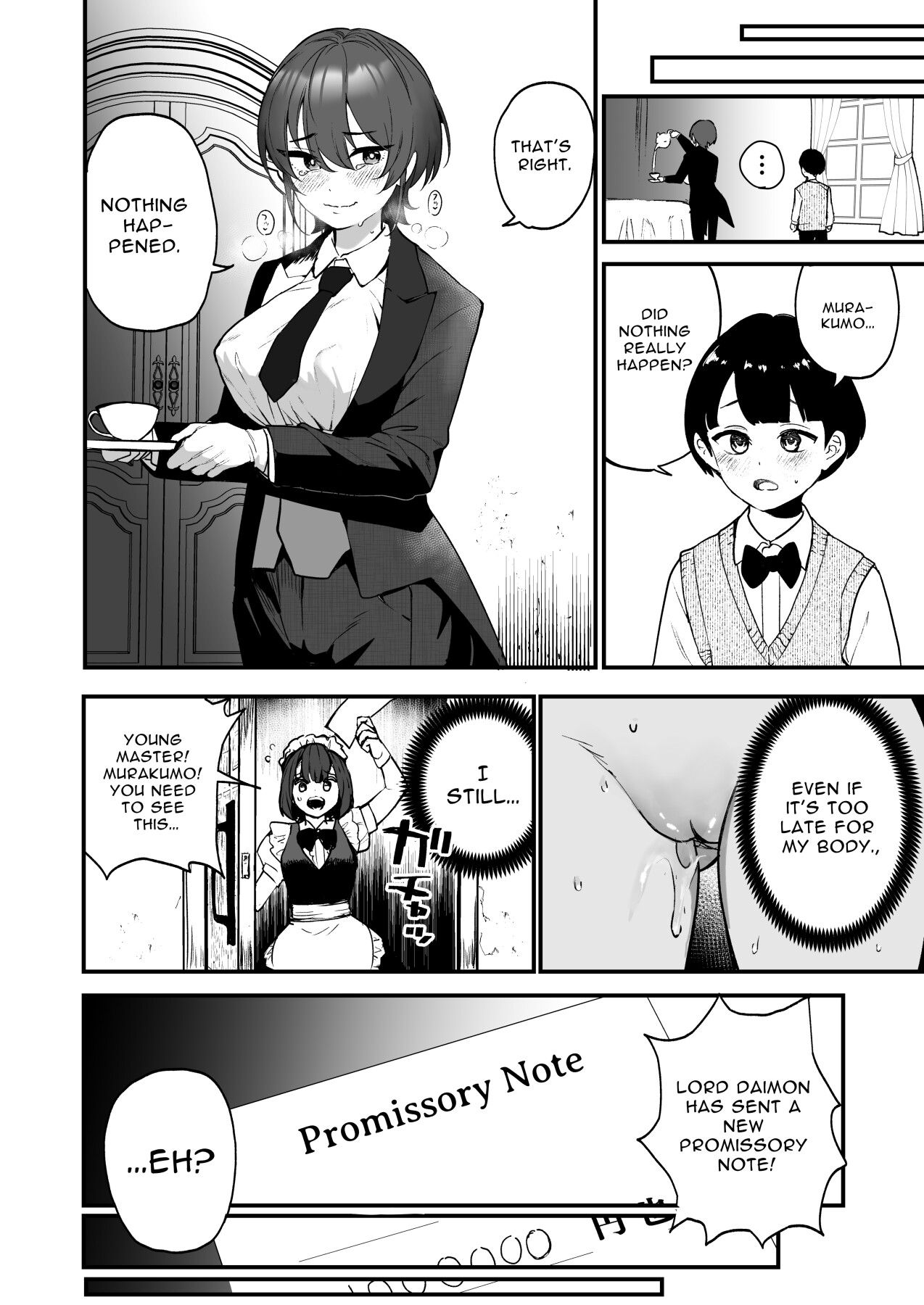 Hentai Manga Comic-Charming Female Butler Undergoes A Ruthless Masochist Corruption Induction Course-Read-31